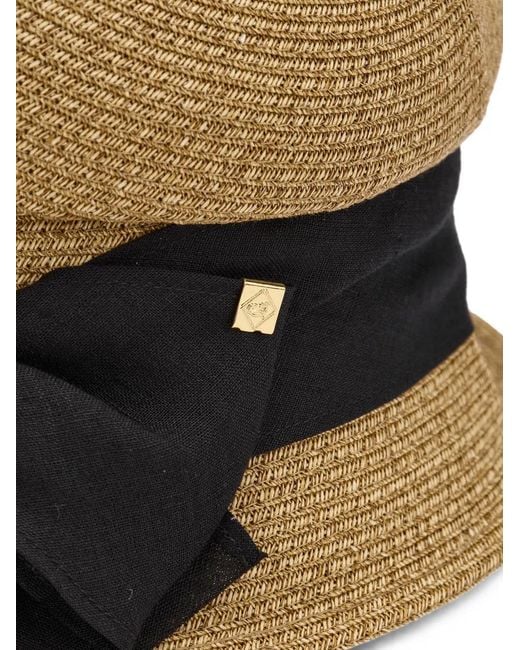 CA4LA Natural Retro 13 Woven Hat