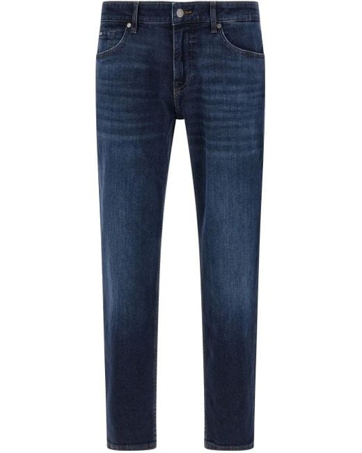 Boss Blue Cashmere Touch Jeans for men