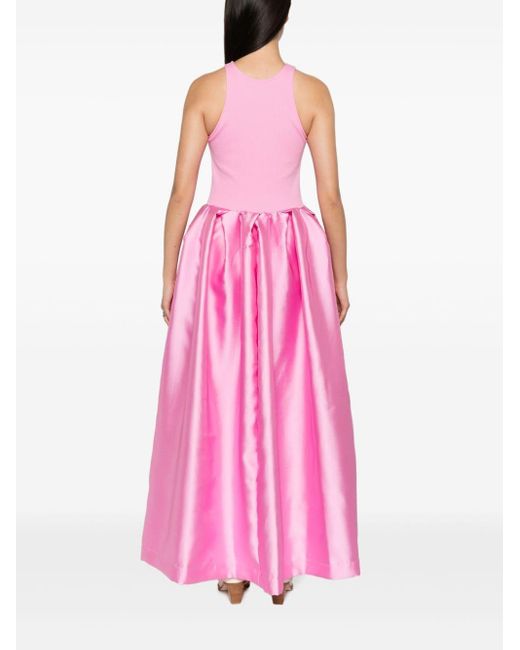 Vestido largo con diseño voluminoso Marques'Almeida de color Pink