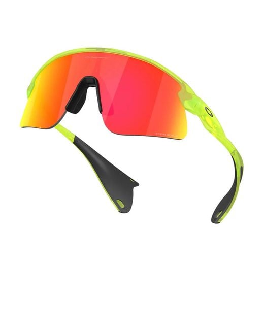 Oakley Pink Shield-Frame Sunglasses