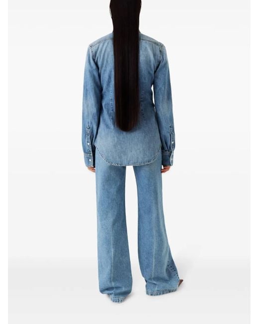 Stella McCartney Blue Shirts