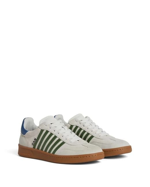 DSquared² Multicolor Boxer Suede Sneakers for men