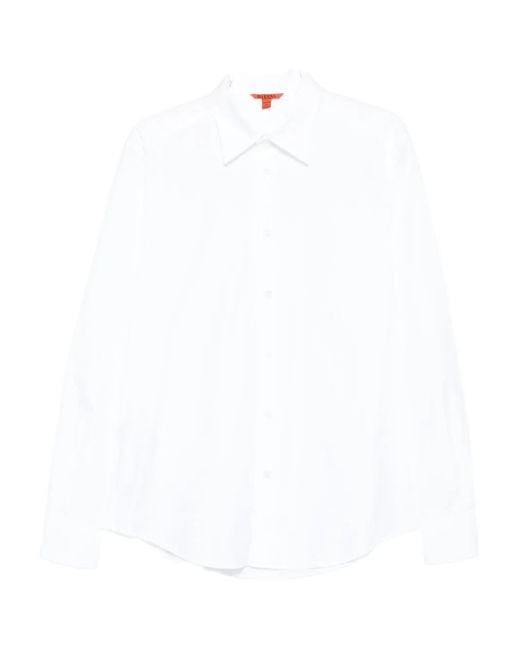 メンズ Barena ボタン シャツ White