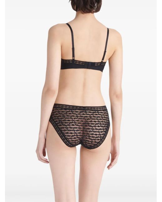 Eres Black Immortelle Full-Cup Bra