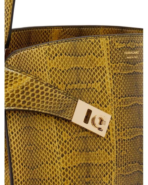 Ferragamo Hug ショルダーバッグ Metallic