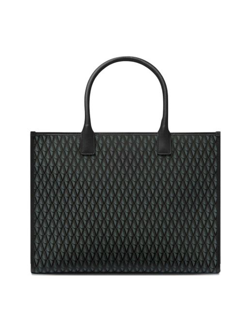 Versace Black Monogram Tote Bag
