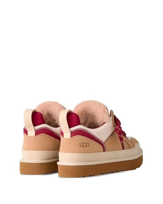 Ugg Pink Lace-Up Lowmel Trainers for men