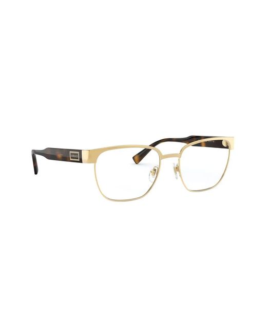 Versace Metallic Geometric-Frame Glasses for men