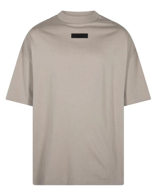 Fear Of God White Tab Crewneck Tee "Seal" for men