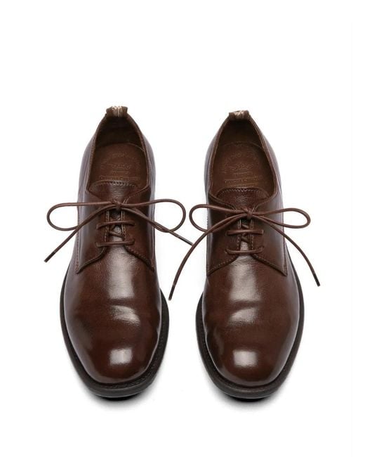 Officine Creative Brown Calixte 068 Derby Shoes