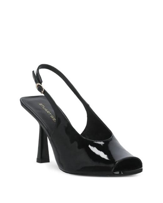 Stuart Weitzman Metallic Val Slingback Pumps