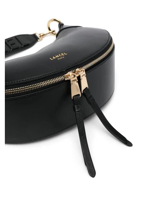 Lancel Black Origami Tote Bag