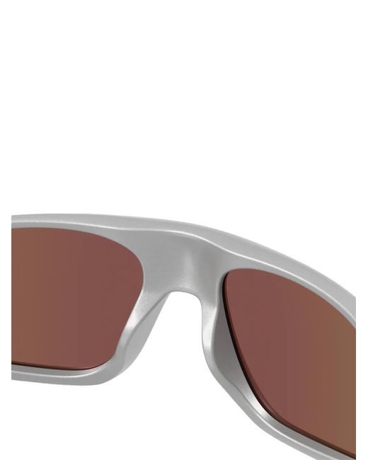 Oakley Blue Geometric-Frame Sunglasses