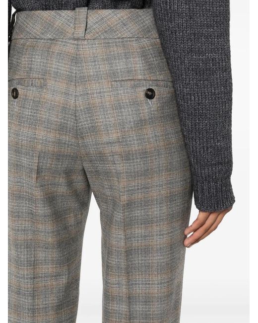 Peserico Gray Trousers