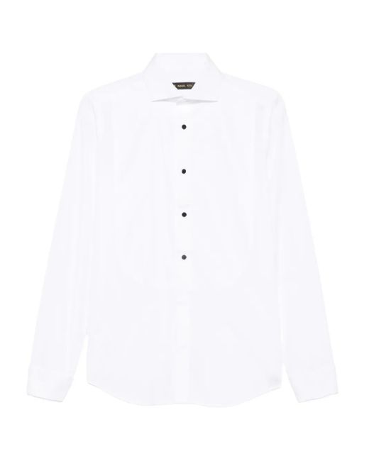 メンズ Manuel Ritz ロングスリーブ シャツ White