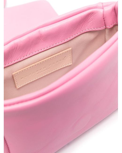 Roberto Festa Pink Lucy Leather Cross Body Bag