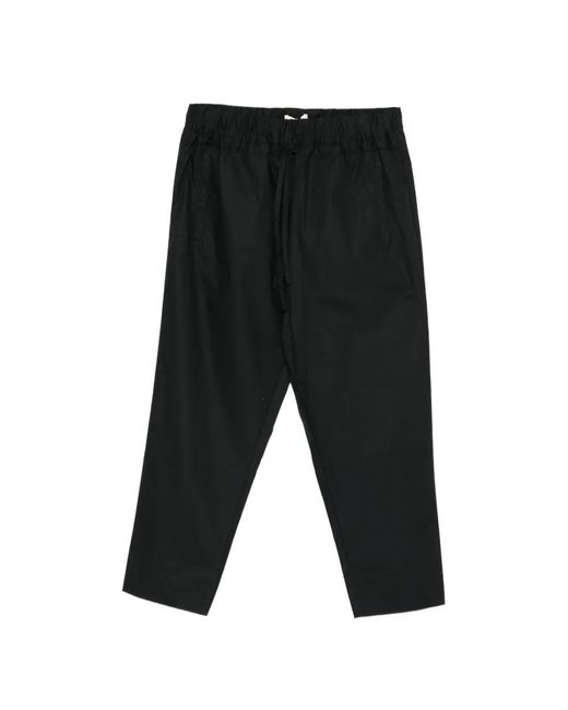Psophia Black Drawstring Trousers