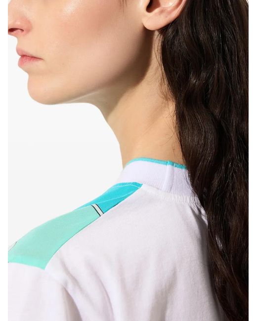 Emilio Pucci Blue Set Of Hair Clips