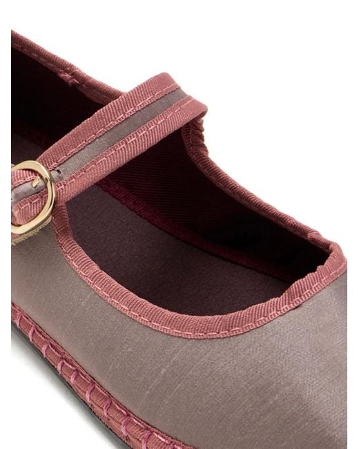 Ballerine Sula di Flabelus in Brown