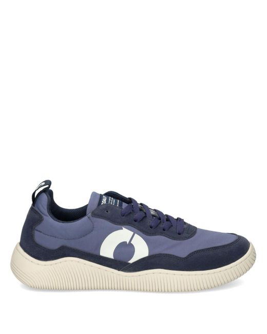 Ecoalf Blue Alcudia Panelled Sneakers for men