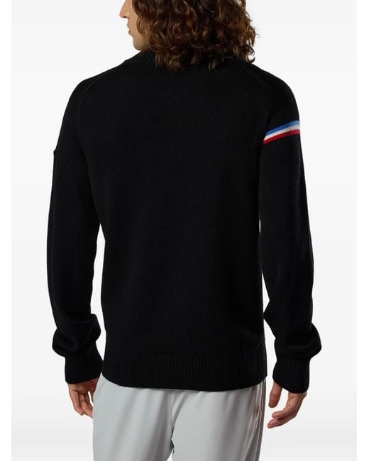 Rossignol Black Half-Zip Merino Sweater for men