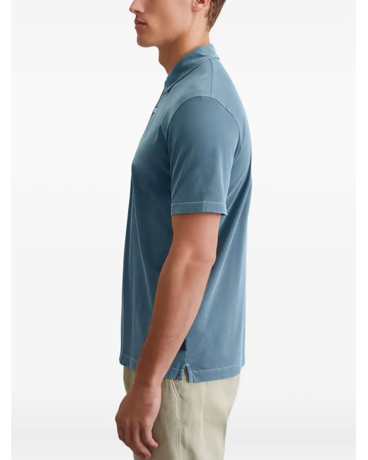 Marc O' Polo Blue Cotton Polo Shirt for men