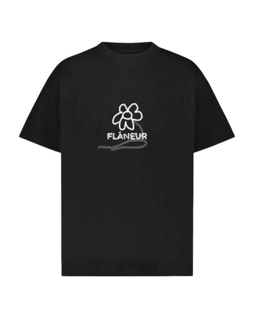 T-Shirt Flower Stalk flâneur pour homme en coloris Black