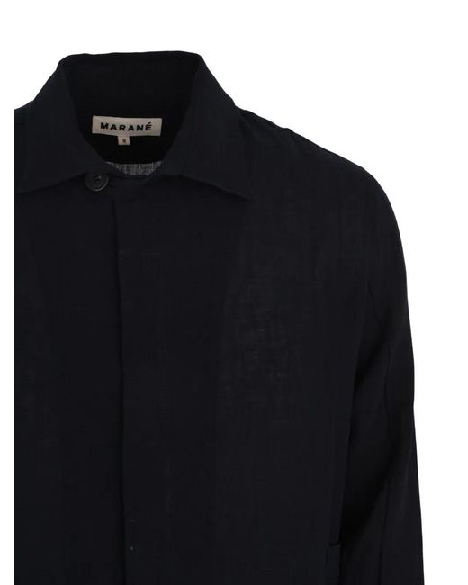 Marane Black Lucas Shirt Jacket for men