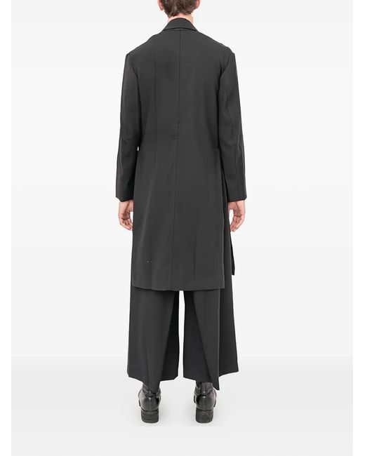Setchu Black Hoari Coat for men