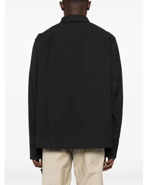 Arc'teryx Black Cronin Overshirt for men