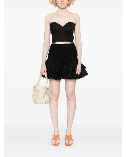 Charo Ruiz Black Matis Top