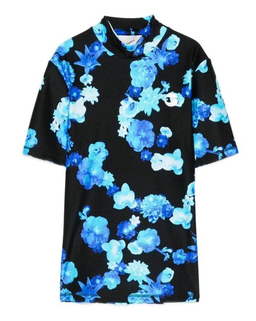 Coperni モックネック Tシャツ Blue