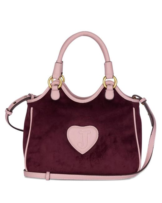 Juicy Couture Purple House Of Juicy Velour Tote Bag