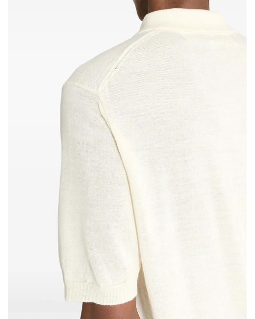 Comme des Garçons White Play Heart-Patch T-Shirt