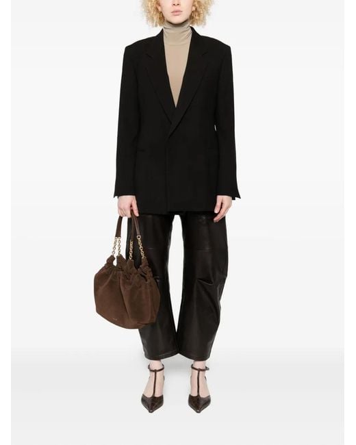 Eraldo Black Single-Breasted Blazer