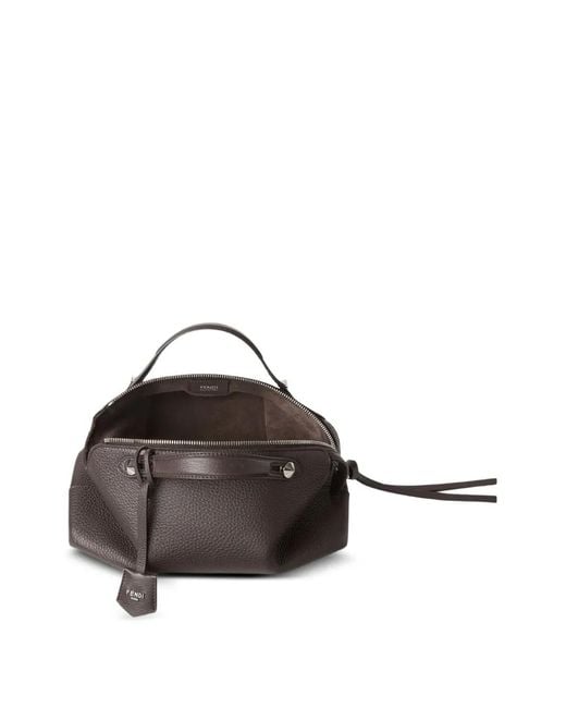 Fendi Gray By The Way Soft Medium Bag