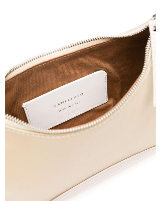 Zanellato Natural Mita Panelled Shoulder Bag