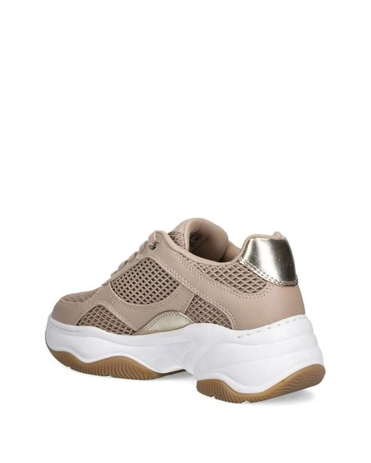 Guess Natural Harpaa Chain Detail Sneakers