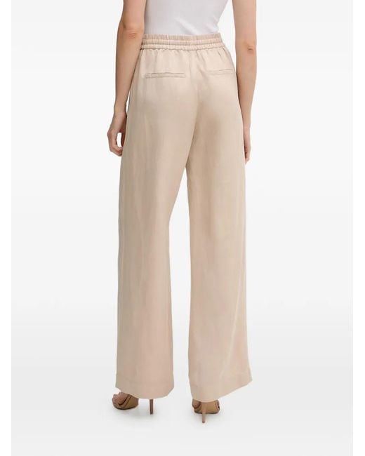 MARC AUREL Natural Pantalon À Lien De Resserrage