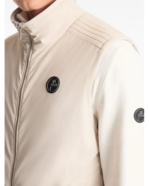 Fusalp White Latma Zipped Gilet for men