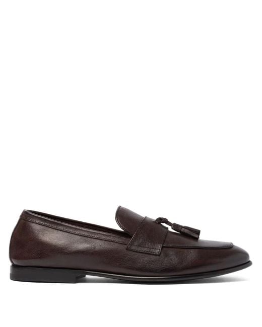 Scarosso Brown Nathan Loafers for men