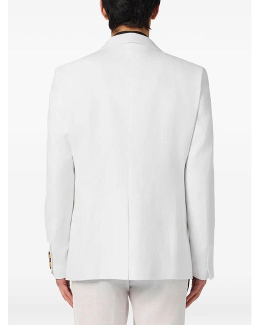 Philipp Plein White Miami Vice Fit Blazer for men