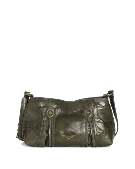 Zadig & Voltaire Gray Sunny Mood Cross Body Bag