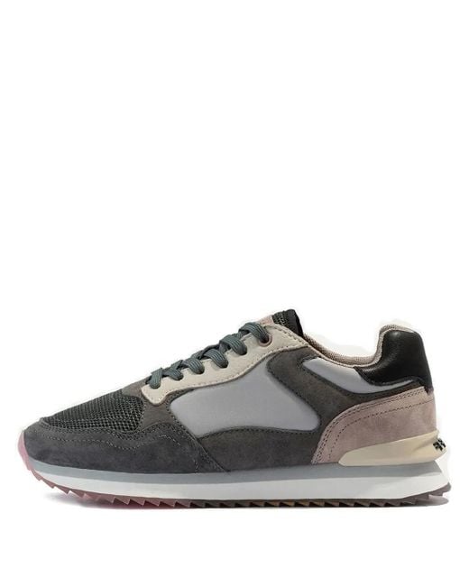HOFF Gray Seoul Panelled Trainers