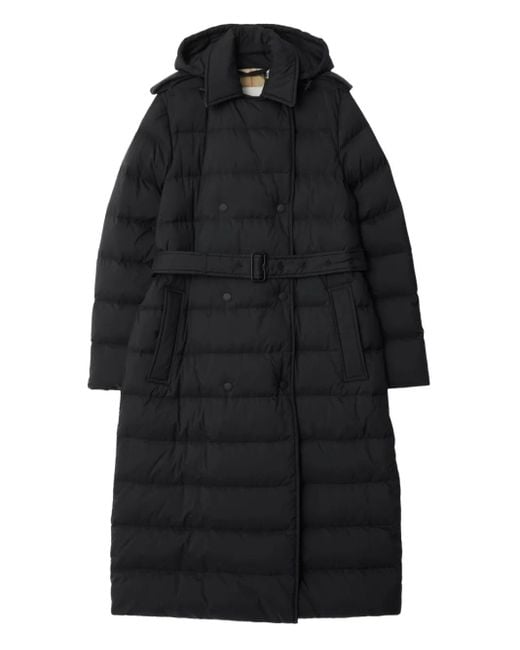Burberry Jas Met Capuchon in het Black