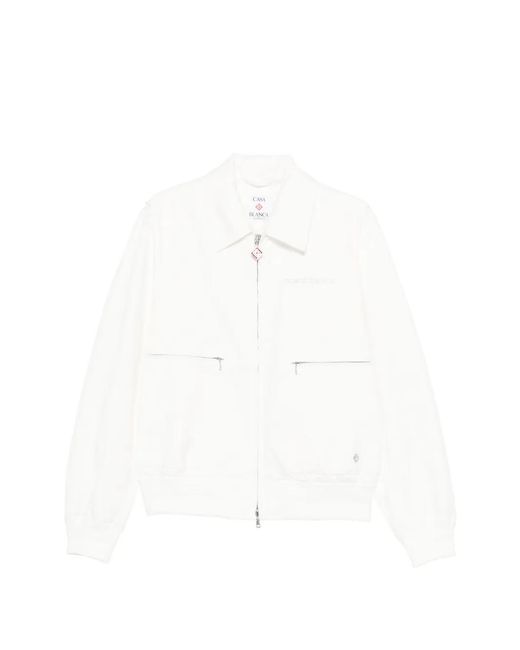 Casablanca White Jacket Cotton for men