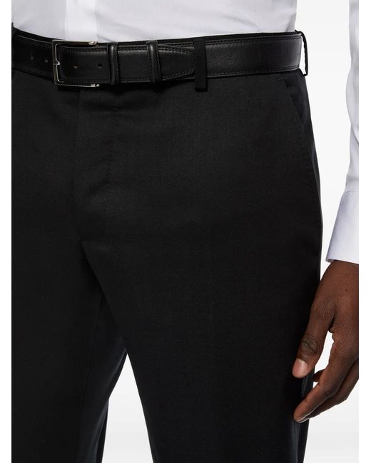 Boggi Black Tailored Trousers for men