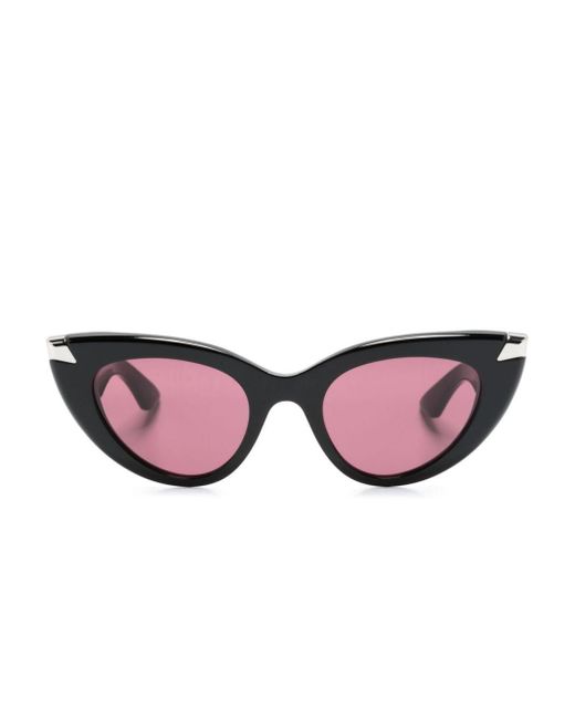 Alexander McQueen Pink 0442s Cat-eye Sunglasses