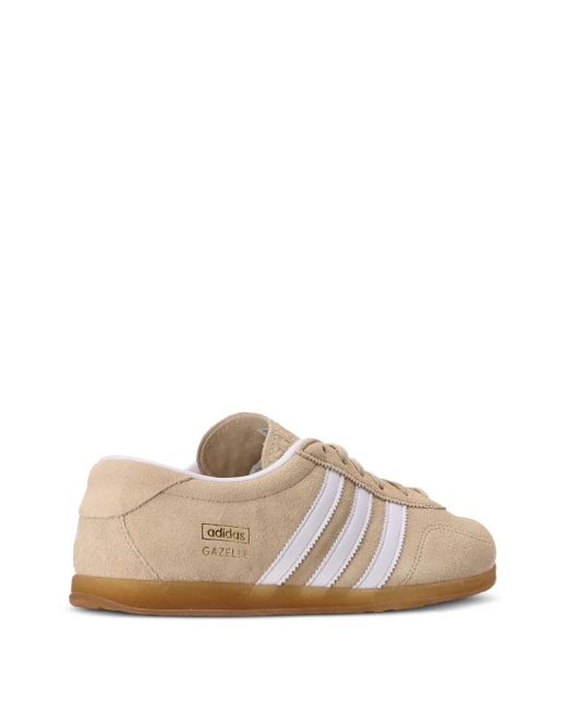 Zapatillas Gazelle Lo Pro de ante con tres rayas Adidas de hombre de color Natural