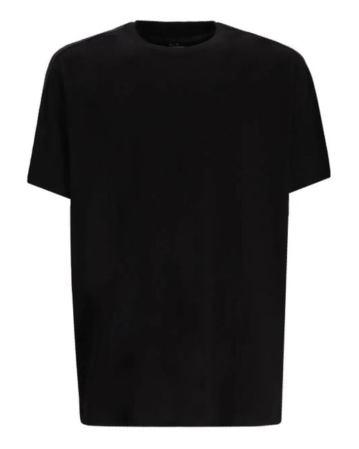 メンズ ARMANI EXCHANGE ショートスリーブ Tシャツ Black